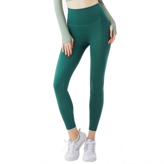 Onebas Yoga Pants Comfort Full Leggings With Body Shaper Activewear