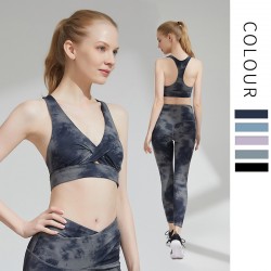Onebas Yoga Sports Bra With Leggings Outfit