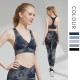 Onebas Yoga Sports Bra With Leggings Outfit