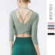 Onebas High-Waisted Yoga Outfit With Comfort Sports Leggings
