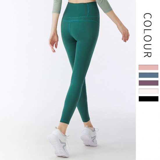 Onebas High-Waisted Yoga Outfit With Comfort Sports Leggings
