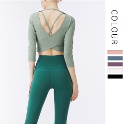 Onebas High-Waisted Yoga Outfit With Comfort Sports Leggings
