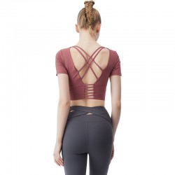 Onebas Comfort Backless Activewear With Sports Leggings 7 Colors