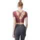 Onebas Comfort Backless Activewear With Sports Leggings 7 Colors