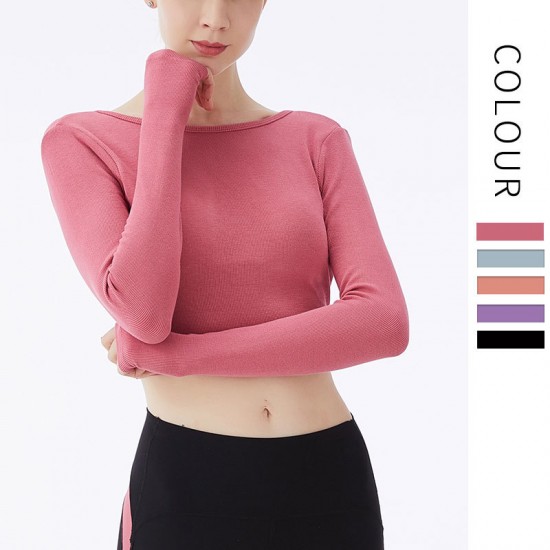 Onebas Comfort Yoga Backless Activewear With Womens Leggings Sports Top 4 Colors