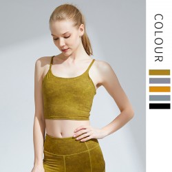 Onebas Sports Set With Sports Leggings Tank Top 3 Colors