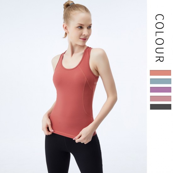 Onebas Yoga Comfort Full Fitness Wear With Sports Tank Top 4 Colors