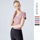 Onebas Yoga Fitness Wear With Black Sports Top 4 Colors