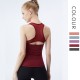 Onebas Yoga Fitness Wear With Comfort Sports Black Tank Top 3 Colors