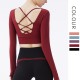 Onebas Yoga Fitness Wear With Pink Comfort Backless Sports Top 3 Colors