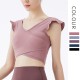 Onebas Yoga Fitness Wear With Pink Sports Top 5 Colors
