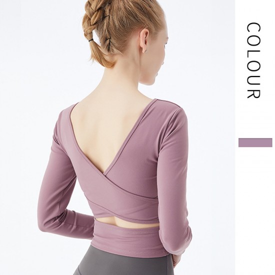 Onebas Yoga Fitness Wear With Red Leggings Top 4 Colors