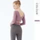 Onebas Yoga Fitness Wear With Red Leggings Top 4 Colors