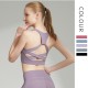 Onebas Yoga Fitness Wear With Tanks Top Purple Peach Body Shaper Leggings 2 Colors