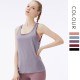 Onebas Yoga Sports Activewear With Blue Tank Top 3 Colors