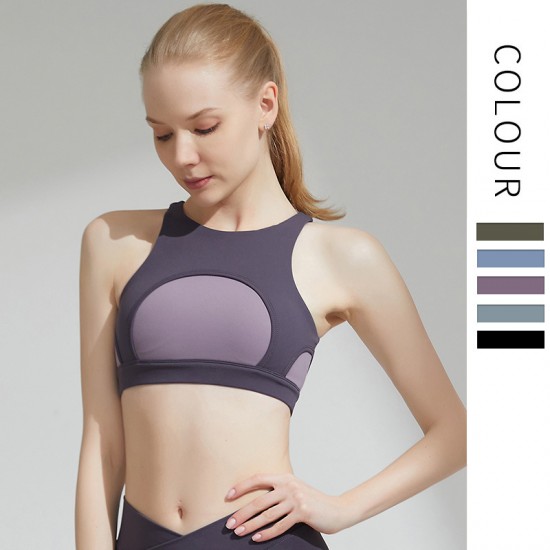 Onebas Yoga Sports Bra With Olive Green Comfort Sports Leggings 3 Colors