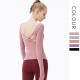 Onebas Yoga T-Shirt Fitness Wear With Comfort Backless Sports Top 3 Colors