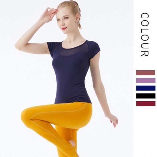 Onebas Yoga Tank Top With Fitness Suit Body Shaper Leggings 7 Colors