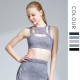 Onebas Yoga Tank Top With Gray Blue Body Shaper Leggings 5 Colors