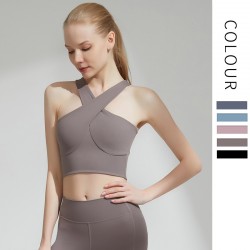 Onebas Yoga Tanks Top With Gray Fitness Wear Body Shaper Leggings 3 Colors